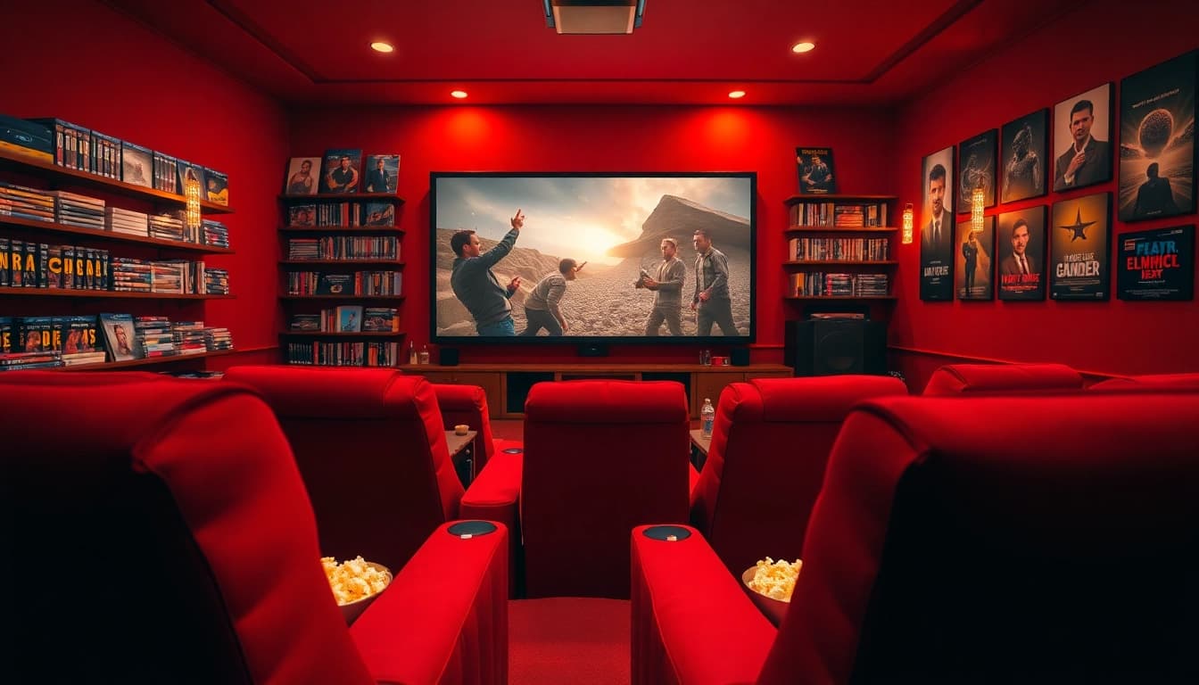 ดูหนังออนไลน์ฟรี ในห้องดูหนังที่สะดวกสบายและน่าดึงดูด