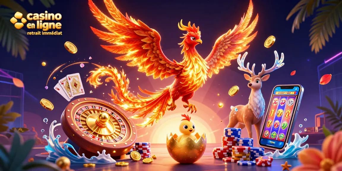 Retrouvez vos gains rapidement avec les casinos en ligne retrait immédiat, illustrés ici par des personnages colorés.