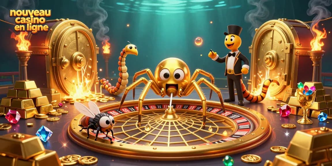 Jouer à nouveau casino en ligne avec des personnages animés et des trésors éclatants dans un décor captivant