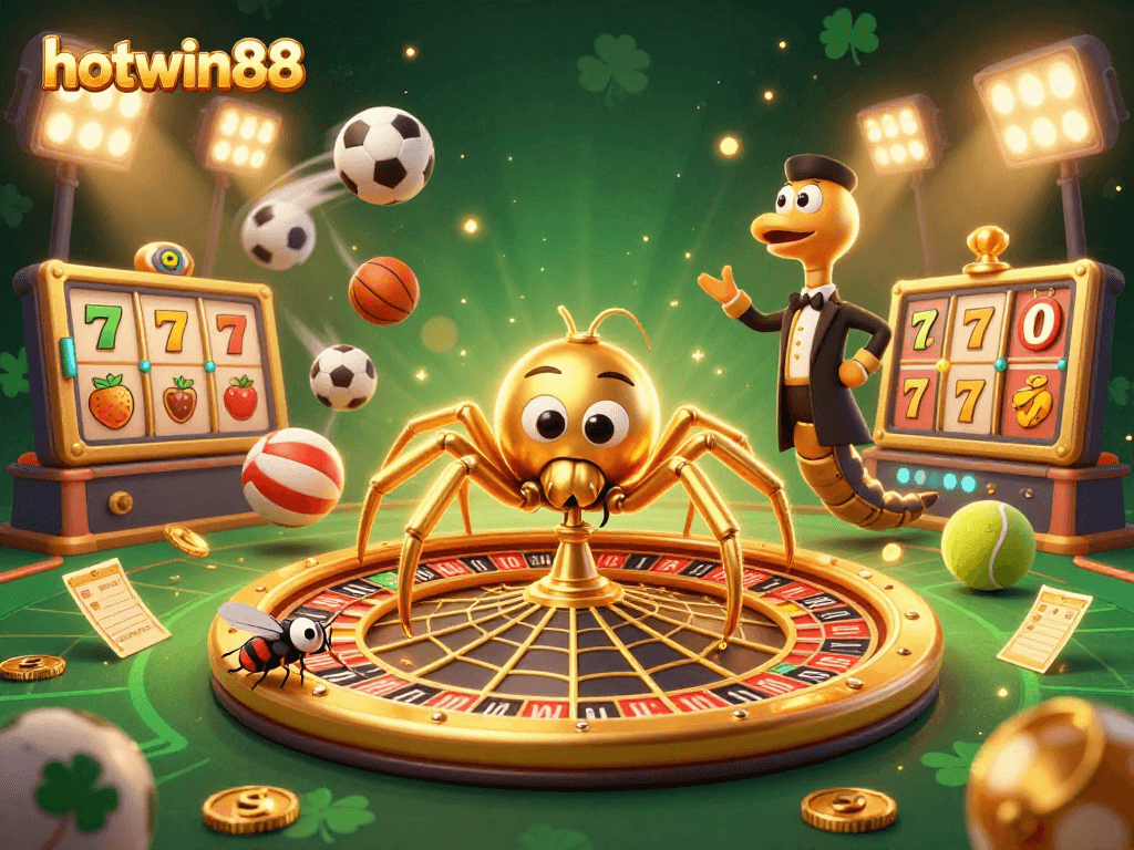 Engage with hotwin88's thrilling slot games featuring vibrant characters and dynamic elements.