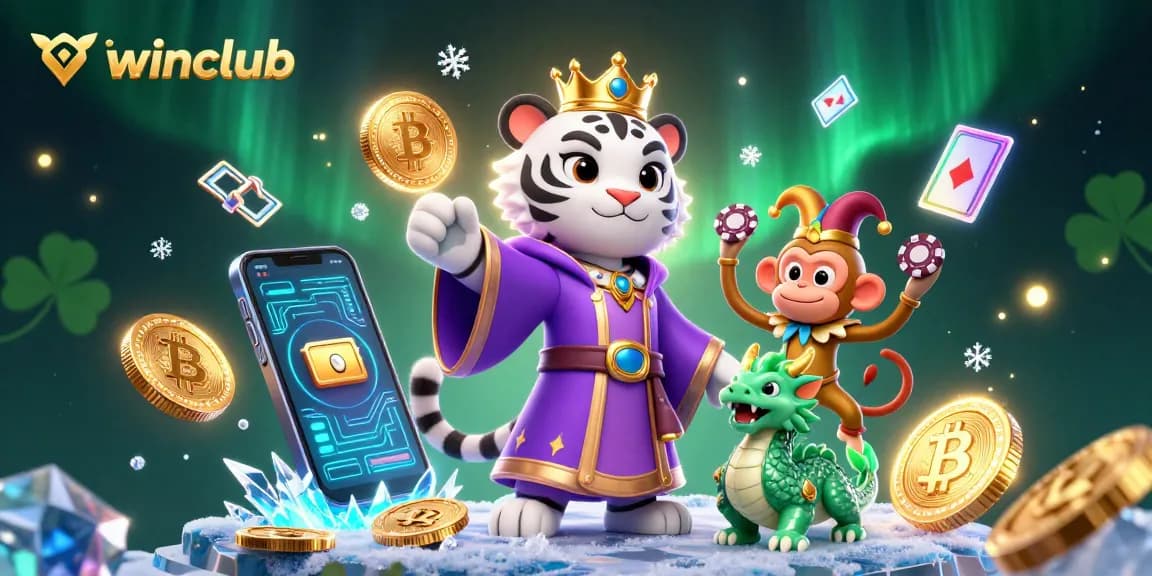 Join the excitement of iwinclub with a vibrant casino scene featuring a royal tiger and playful monkey.