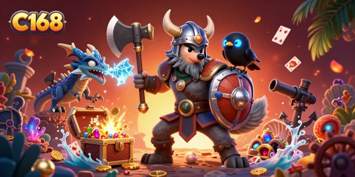 C168 unveils stunning rewards at the online casino with treasure chests bursting with gems and energized gameplay elements.