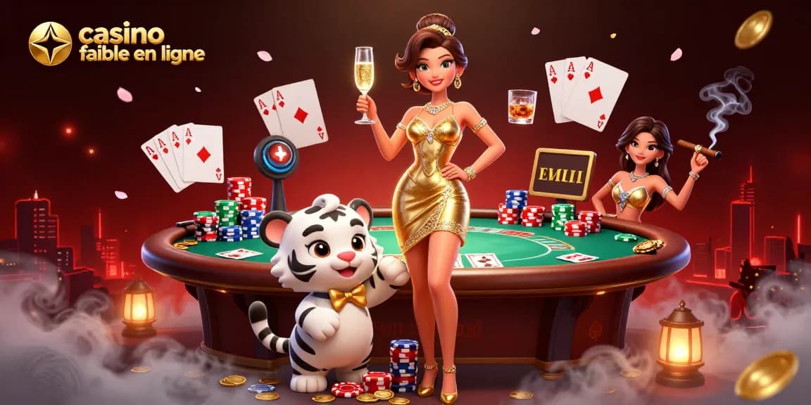 Vivez l'excitation dans un casino fiable en ligne avec des personnages dynamiques et une action de poker palpitante.
