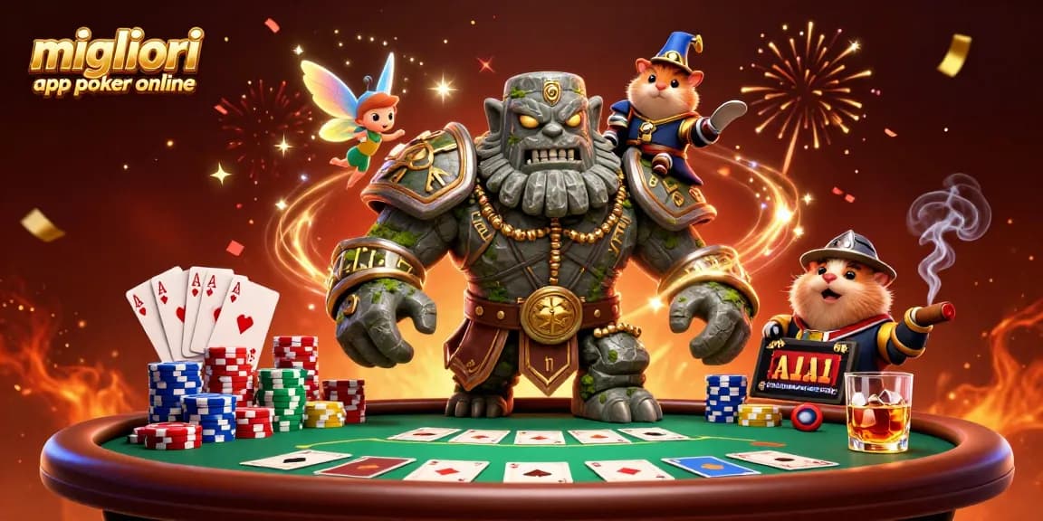 Gioca con le migliori app poker online per vincere premi in tornei avvincenti.