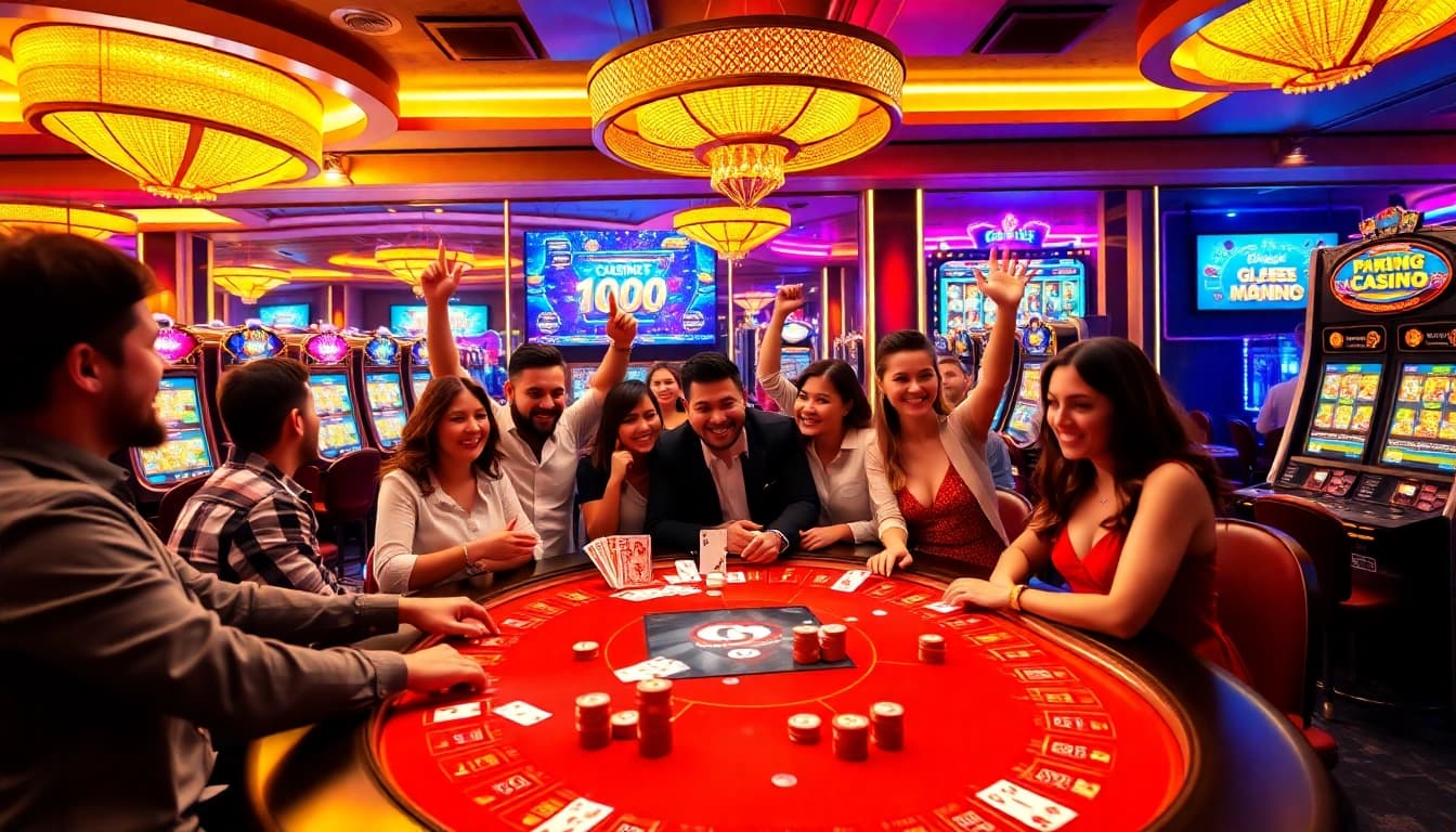 Experience the excitement of winning at the Best payout online casino Uk with vibrant gaming tables