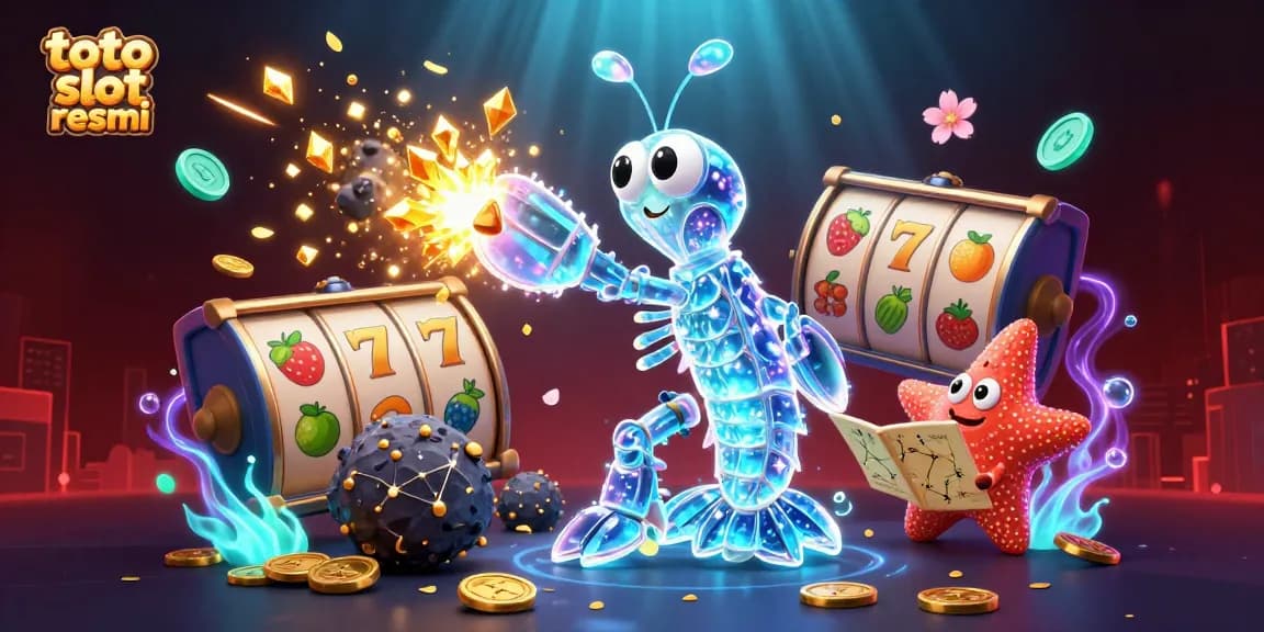 Engage with the thrilling world of toto slot resmi as a vibrant samurai shrimp punches gold coins from an exploding asteroid.