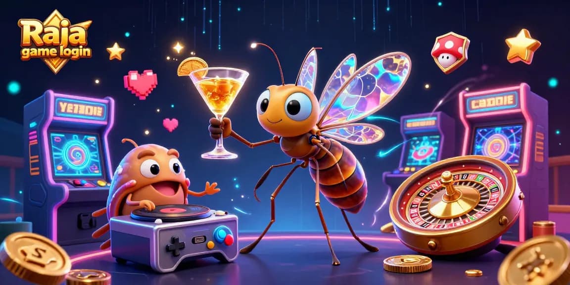 Engage with Raja game login and experience vibrant casino action featuring unique characters and gaming elements.