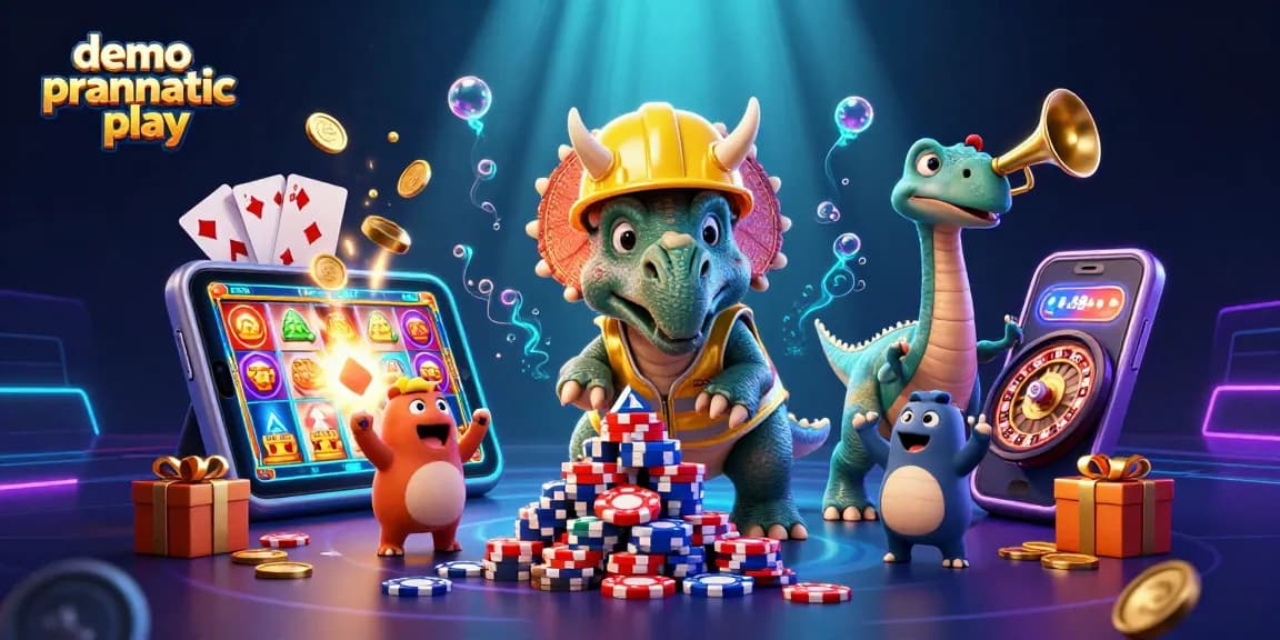 Spin to win with demo pragmatic play in an ultra-detailed 3D casino scene full of action.