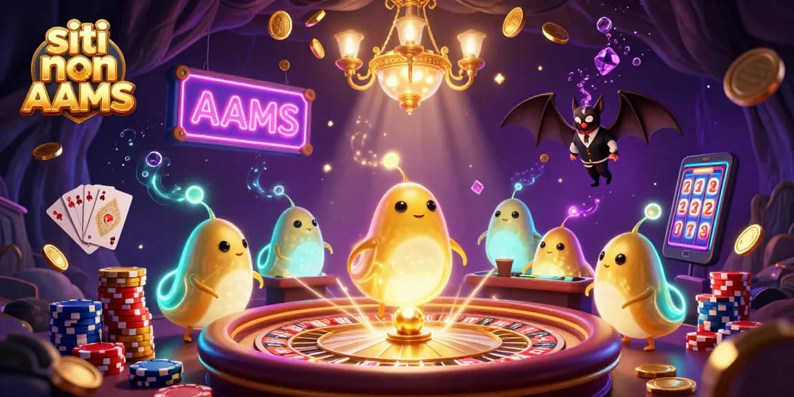 I siti non AAMS offrono opportunità di gioco incredibili con dealer e giochi interattivi illuminati da luci e colori vivaci.