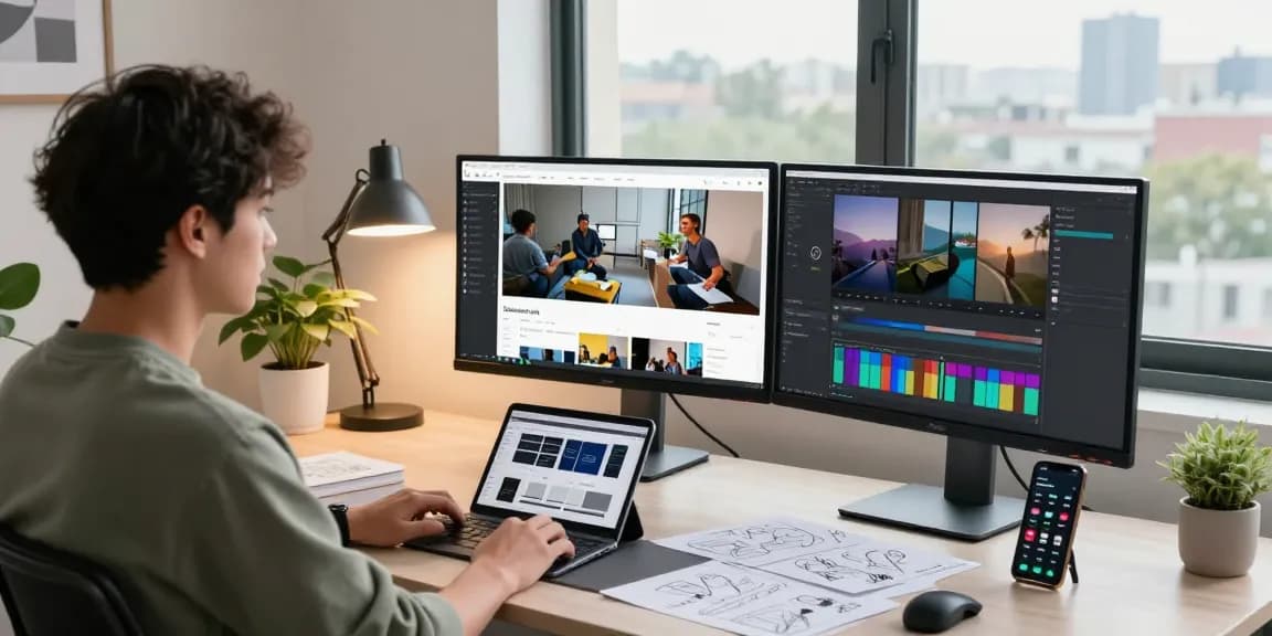 Empowering content creation with Seedance AI in a modern workspace