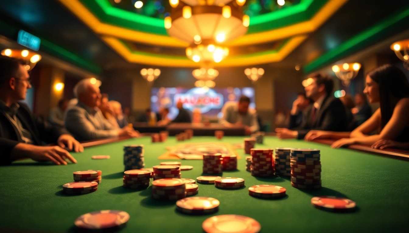 bbni4d menarik kemenangan dalam suasana kasino yang penuh semangat.