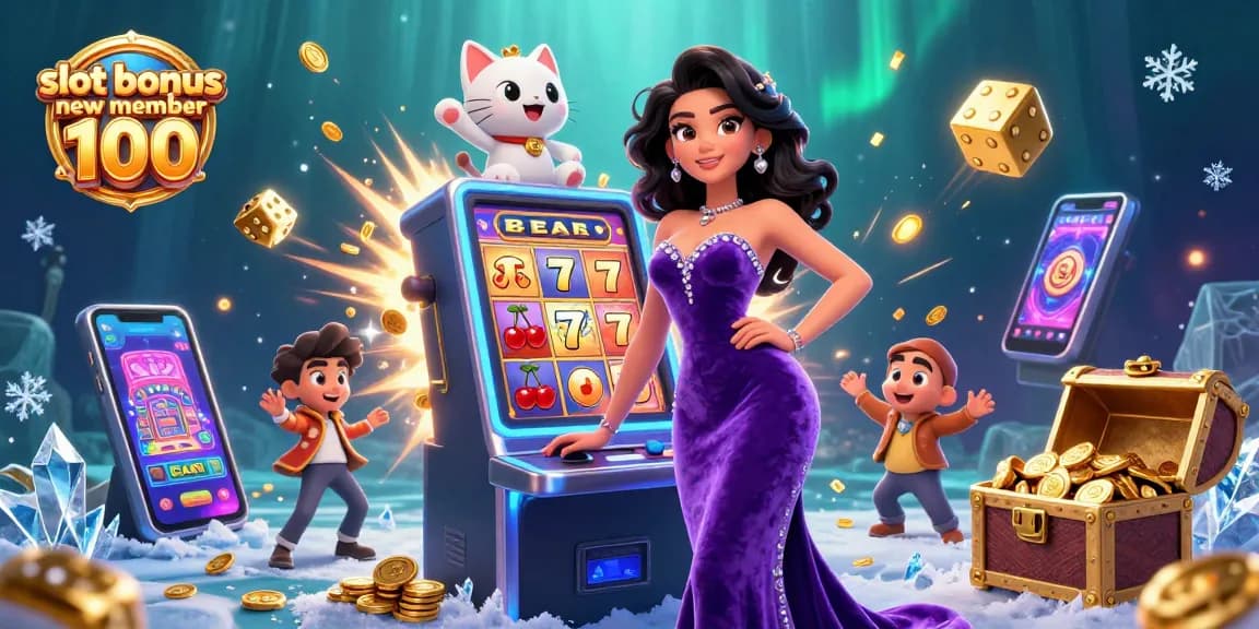 Win big with slot bonus new member 100 at our vibrant casino, featuring stunning visuals and exciting promotions!