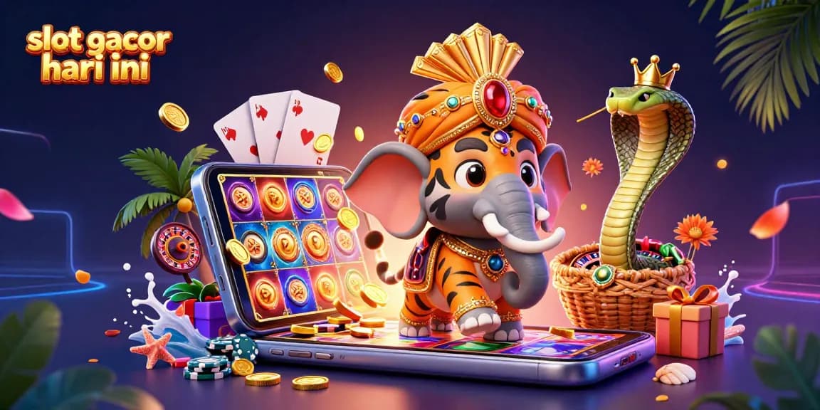 Permainan slot gacor hari ini dengan macan maharaja dan fitur permainan yang fantastis.
