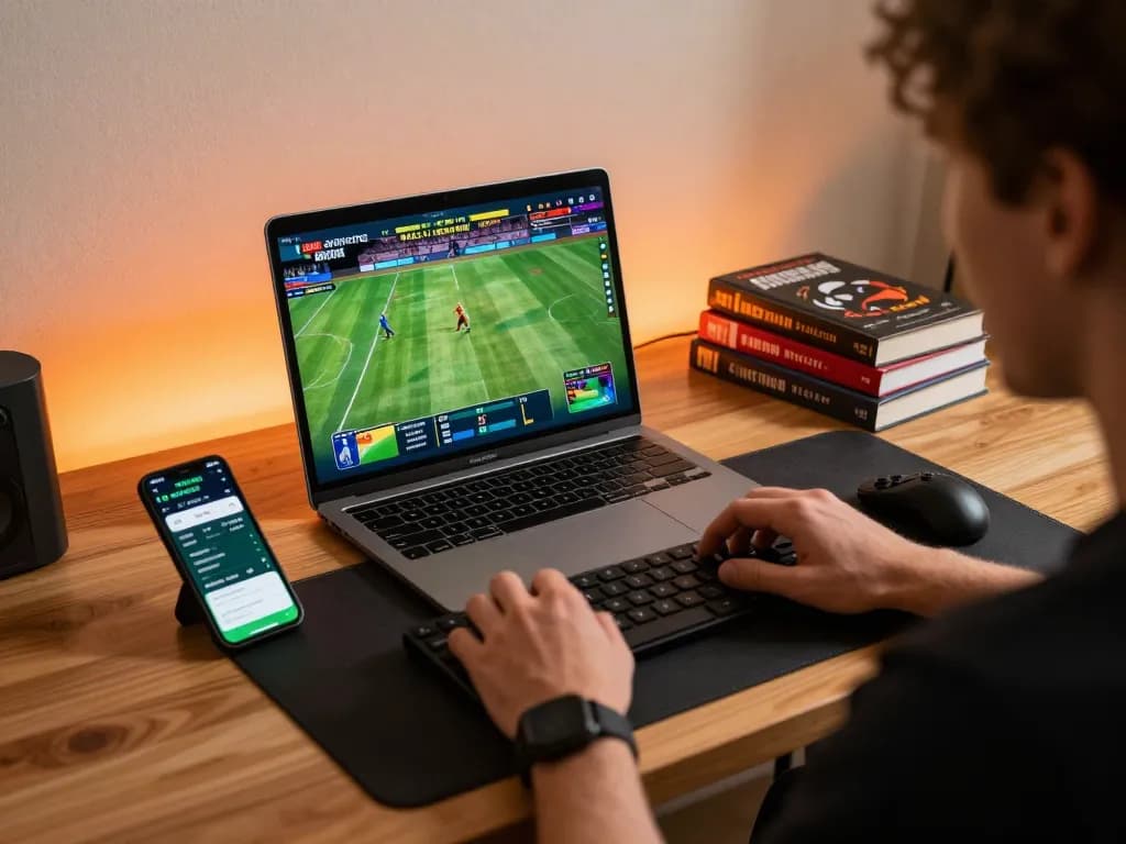 Experience the excitement of online sports betting with 789b strategies in a cozy home setup