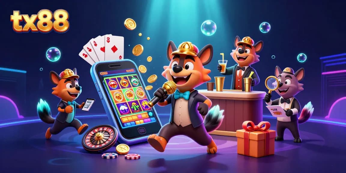 Immerse in casino fun with tx88 where comedians, bartenders, and bouncers create thrilling moments.