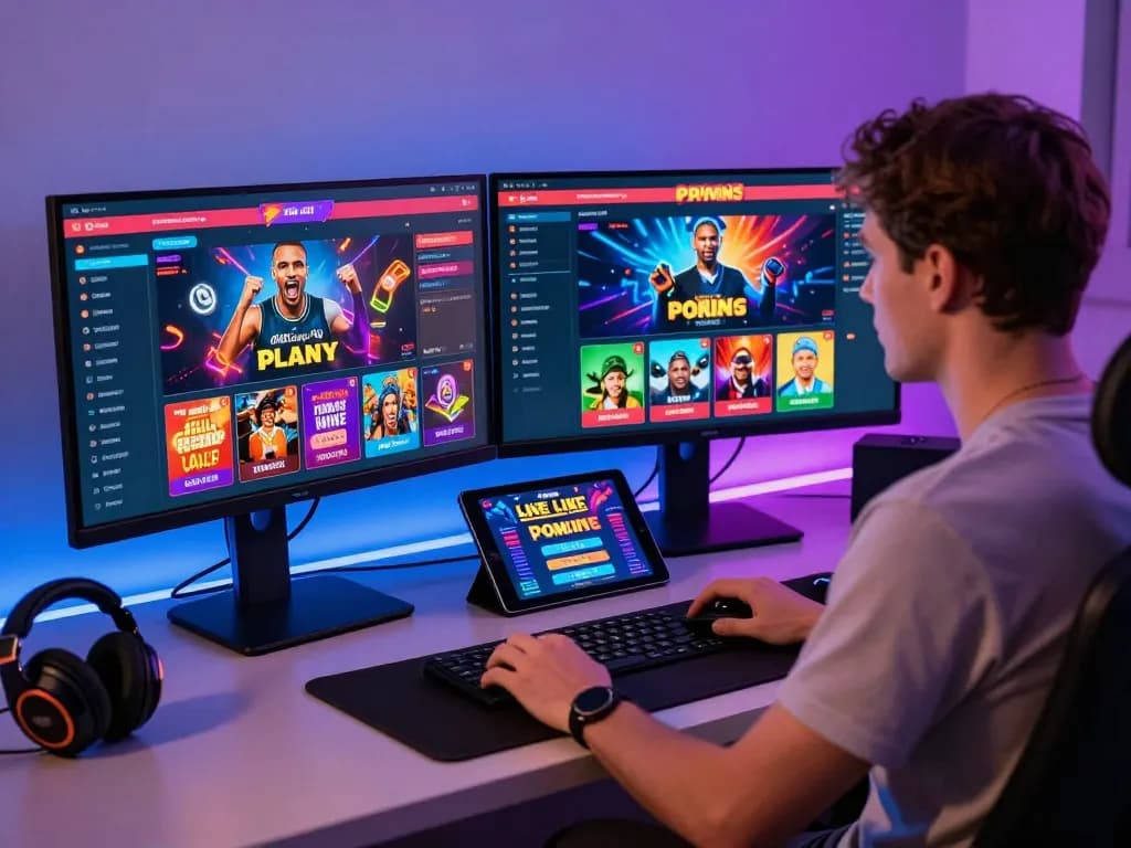 Engaging hubet88 online betting scene showcasing dynamic gaming interface and user interaction