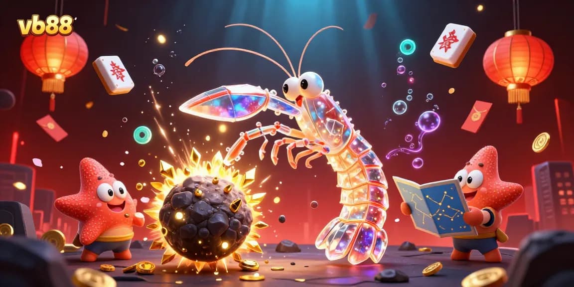 Experience excitement with vb88 as the galactic samurai bursts through an asteroid, revealing gems and coins.
