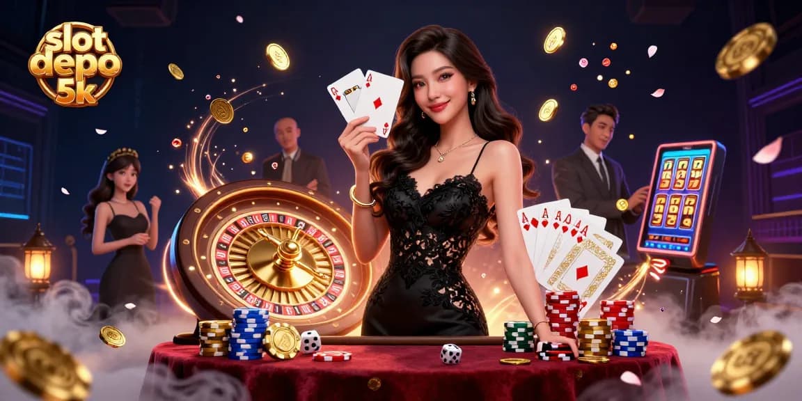 Experience thrilling wins at slot depo 5k with vibrant casino action and dynamic game elements.
