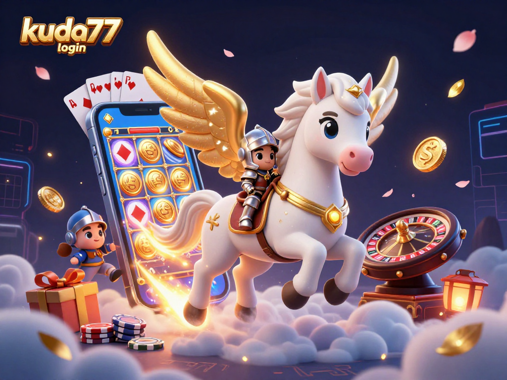 Menangkan hadiah menarik dengan kuda77 login sambil bermain slot online di dunia kasino.