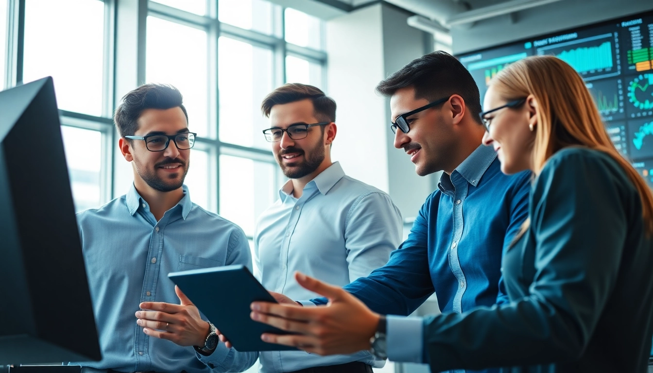 Find managed IT services near me with a dedicated team in a collaborative office environment.