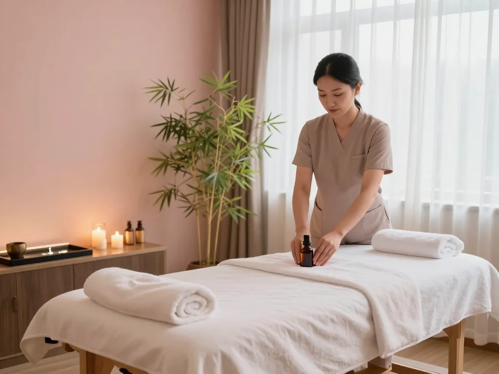 Experience relaxation with 역삼동마사지 in a calming spa environment featuring soothing lighting and aromatherapy.