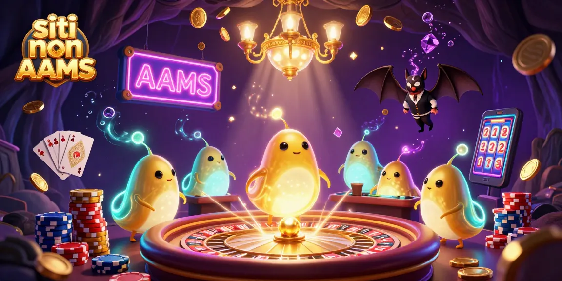 I siti non AAMS offrono opportunità di gioco incredibili con dealer e giochi interattivi illuminati da luci e colori vivaci.