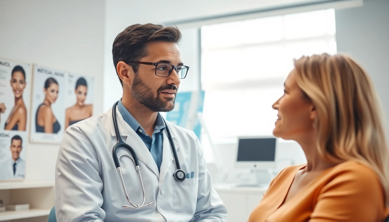 Erfahrene Beratung zur Plastische Chirurgie Hamburg mit aufmerksamen Facharzt und zufriedener Patientin.