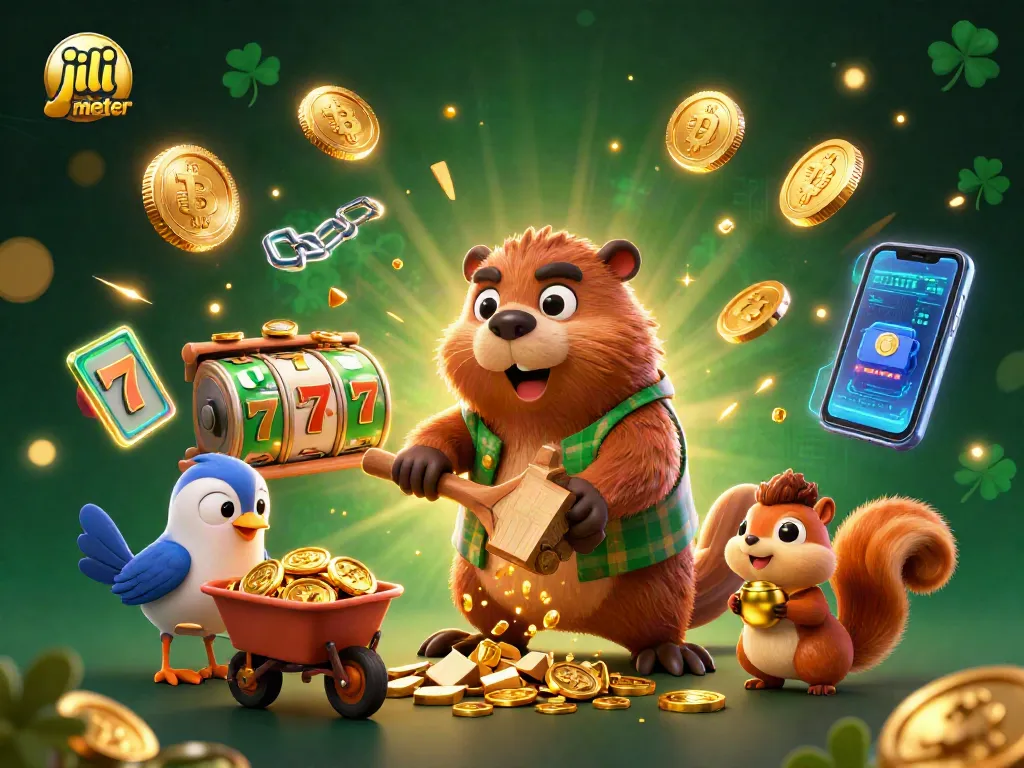 Engage with the jili meter in this vibrant casino-inspired illustration showcasing characters and rich details.