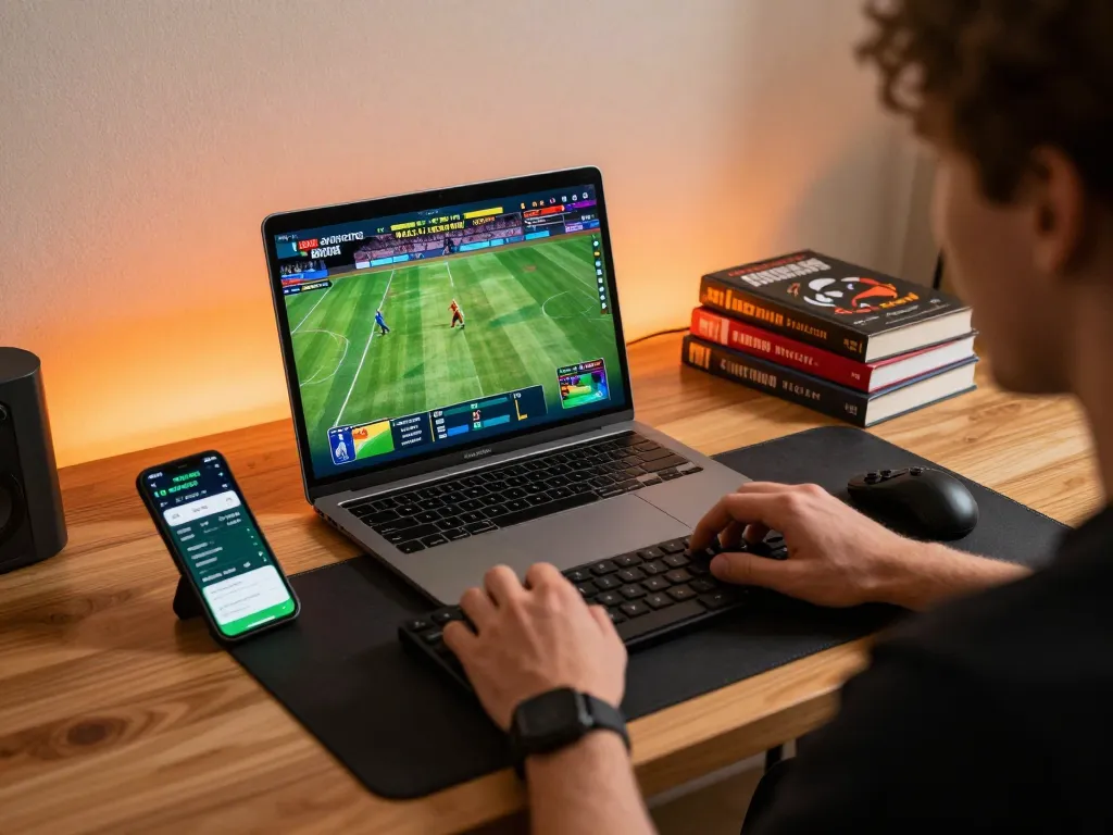 Experience the excitement of online sports betting with 789b strategies in a cozy home setup
