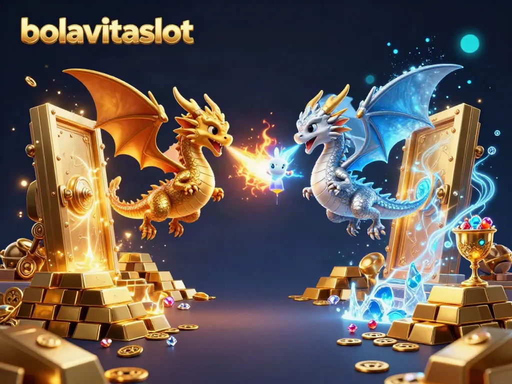 Engage in thrilling gameplay with bolavitaslot featuring dynamic dragons and treasure elements.