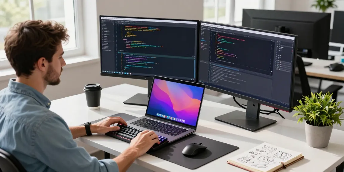 Effective 截图软件下载 in a modern tech workspace with coding environment and professional tools.