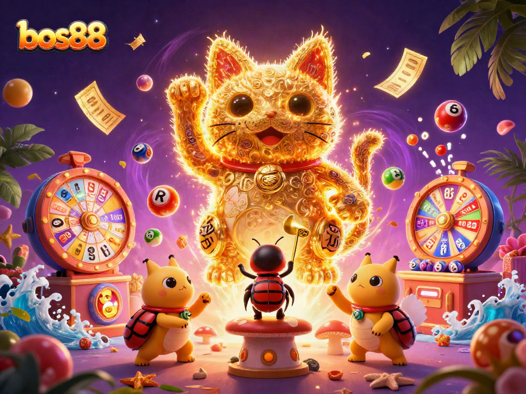 Raih keberuntungan di bos88 dengan permainan slot dan simbol kasino menarik lainnya.