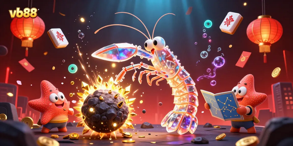 Experience excitement with vb88 as the galactic samurai bursts through an asteroid, revealing gems and coins.