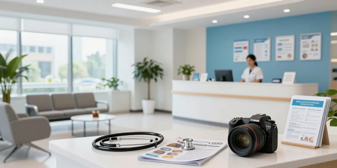 Hair transplant Turkey consultation in a modern health clinic.