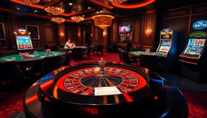 Rasakan ketegangan taruhan tinggi dengan Datukwin di meja roulette kasino mewah.