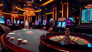 Enhance your gaming experience at https://www.kjc.global/ with vibrant casino visuals featuring roulette, cards, and excitement.