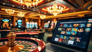 Découvrez l'excitation du casino en ligne France avec des joueurs professionnels aux tables de poker.