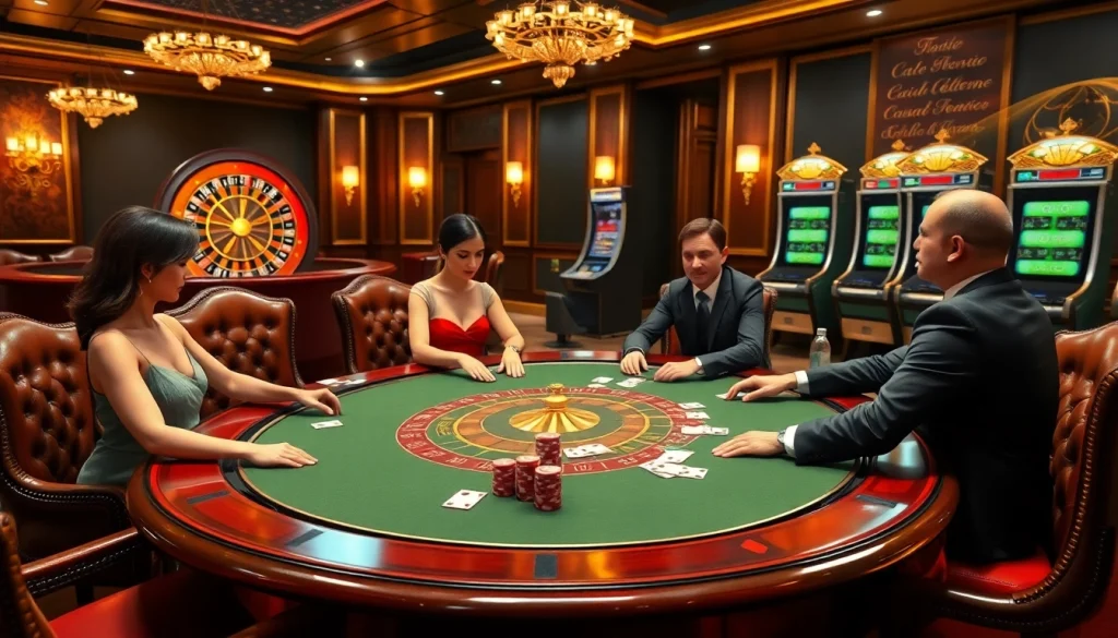 Vivez l'excitation du casino en ligne France avec du poker à enjeux élevés et des machines à sous vibrantes.