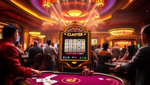 Experience thrilling gameplay with slot demo scatter hitam featured in a vibrant casino setting.
