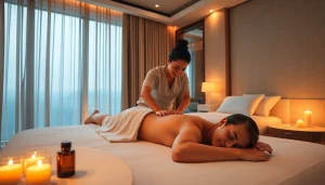 전문 치료사가 함께하는 고급 호텔에서의 편안한 수원출장마사지 세션.